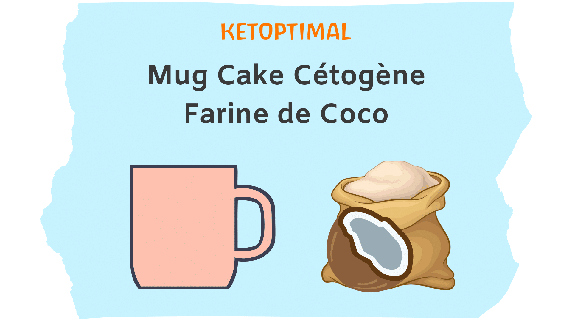 Mug Cake Cétogène à la Farine de Coco